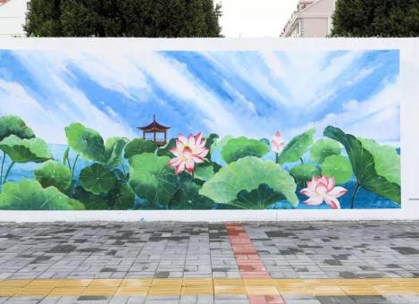 双柏墙绘施工材料制作工艺说明