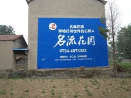 双柏农村墙体广告的长尾效应