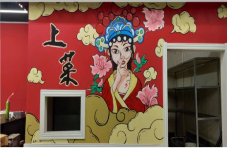 双柏墙体彩绘的发展和应用