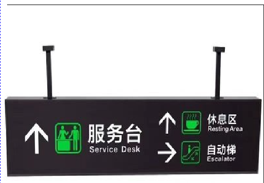 双柏吊牌灯箱制作流程。