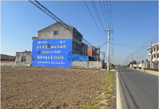 双柏墙体广告用的是什么漆？