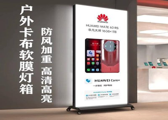 双柏户外防水灯箱的应用特点及适用范围。